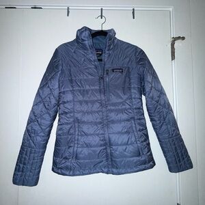 Patagonia Women's Blue Puffer Jacket